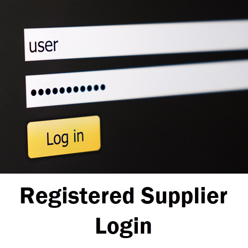 Registered Supplier Login