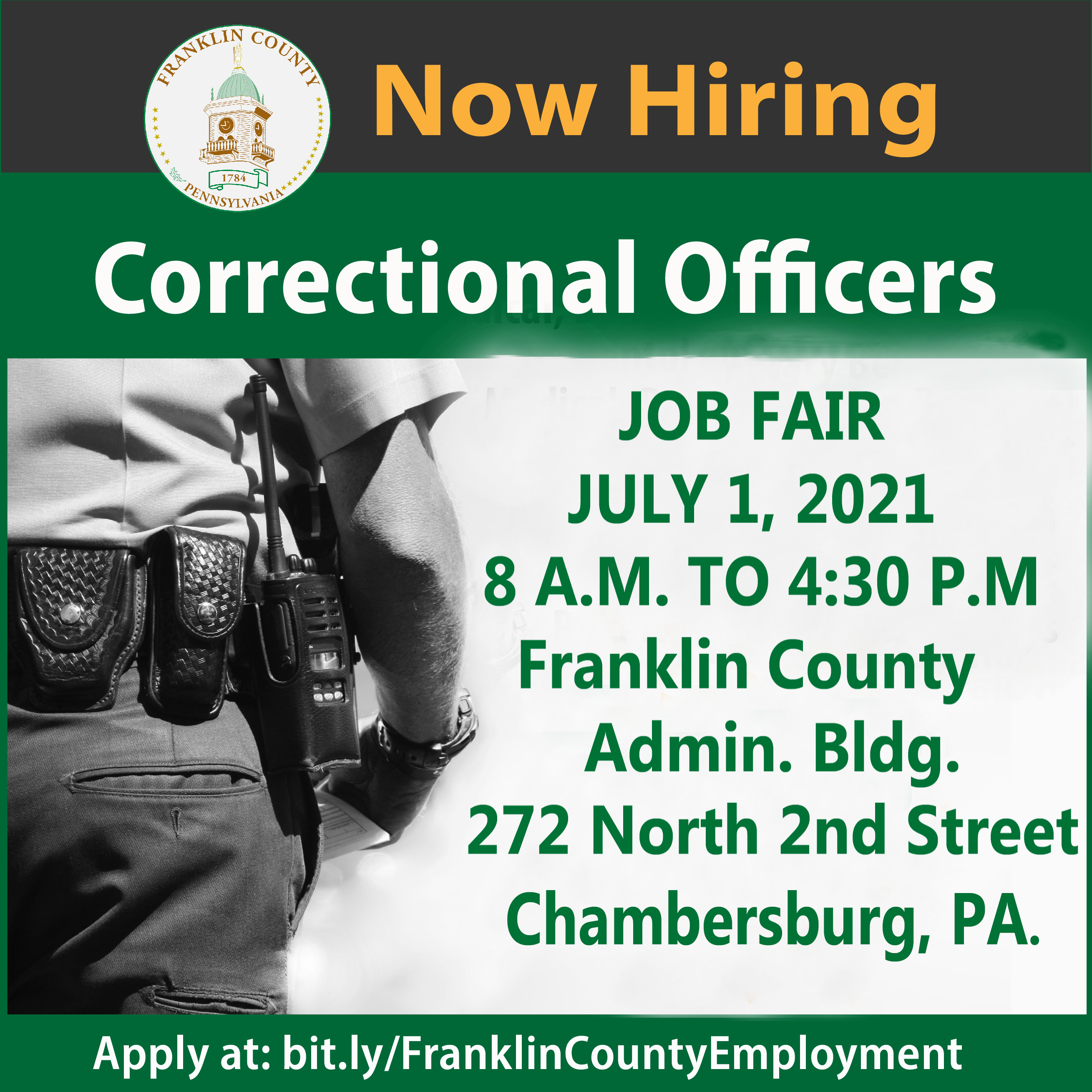 Correctional Officer Job Fair