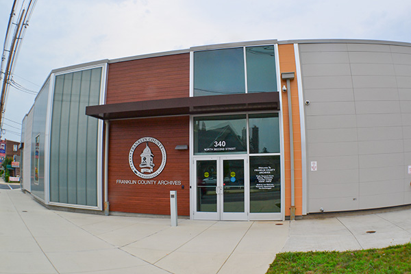 The archive building in Franklin County