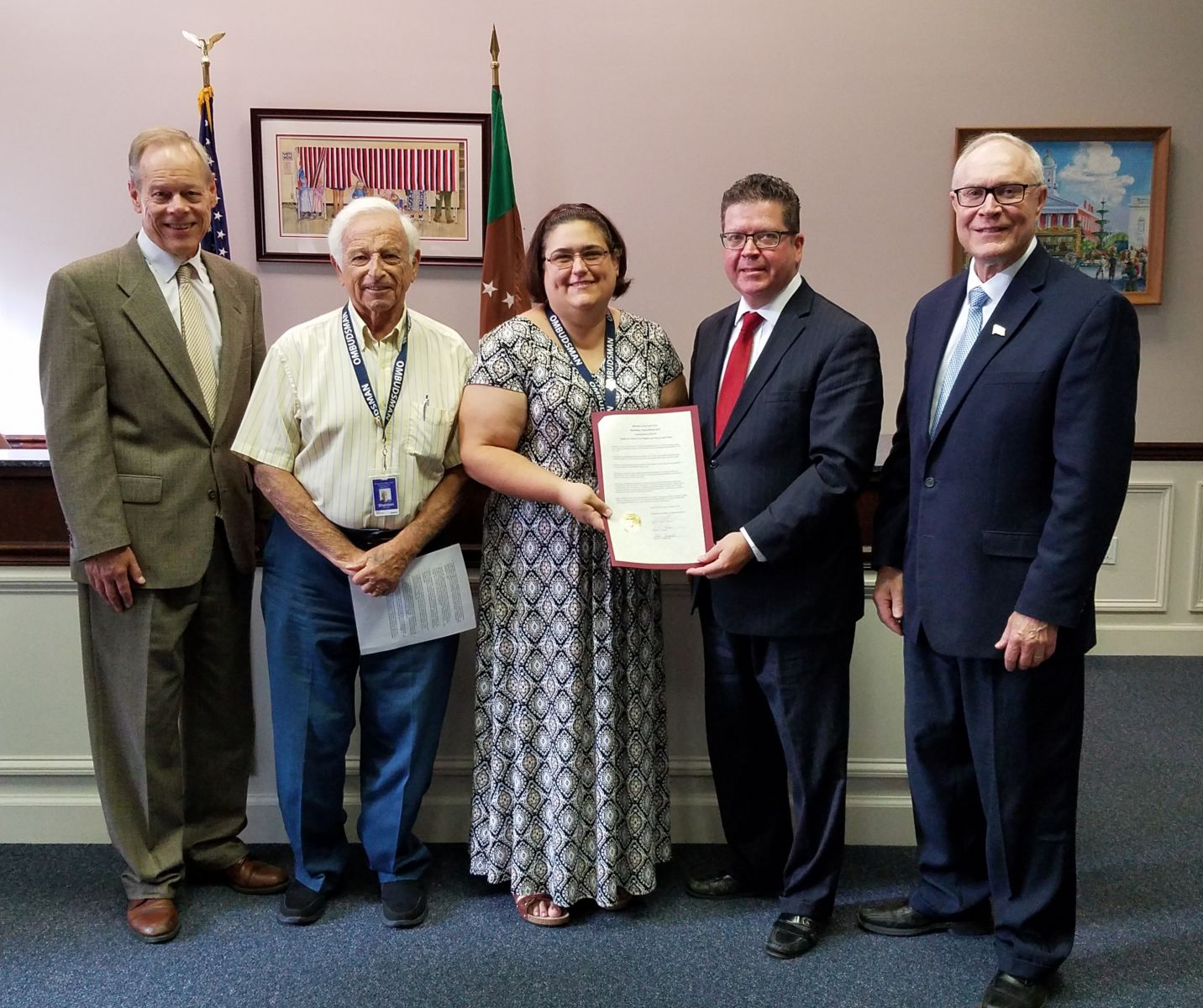 Franklin County Commissioners Proclaim October as Residents Rights Month