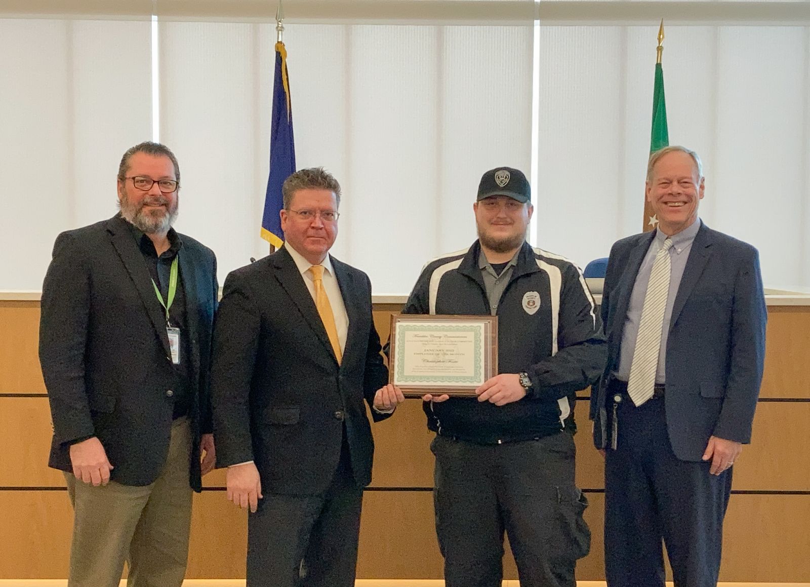 Christopher Foote Named Franklin County’s January Employee of the Month