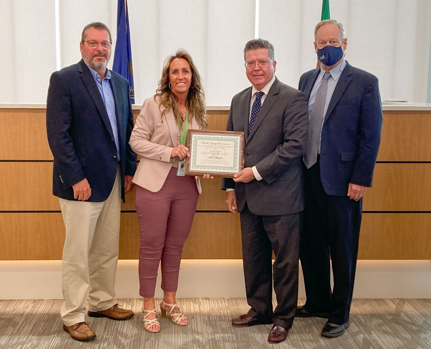 Stouffer Named Franklin County’s July Employee Of The Month