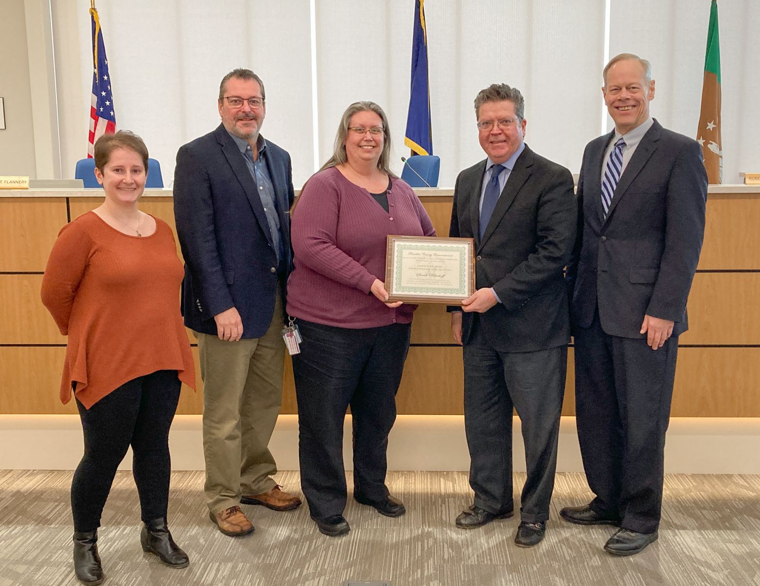 Benshoff Named Franklin County’s January Employee Of The Month