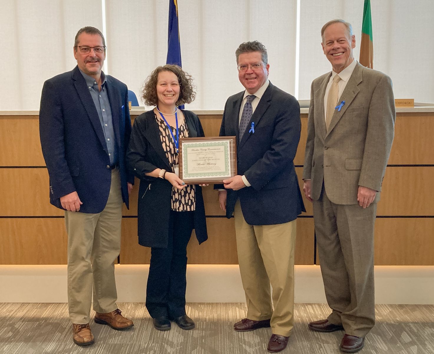 Martinez Named Franklin County’s March Employee Of The Month