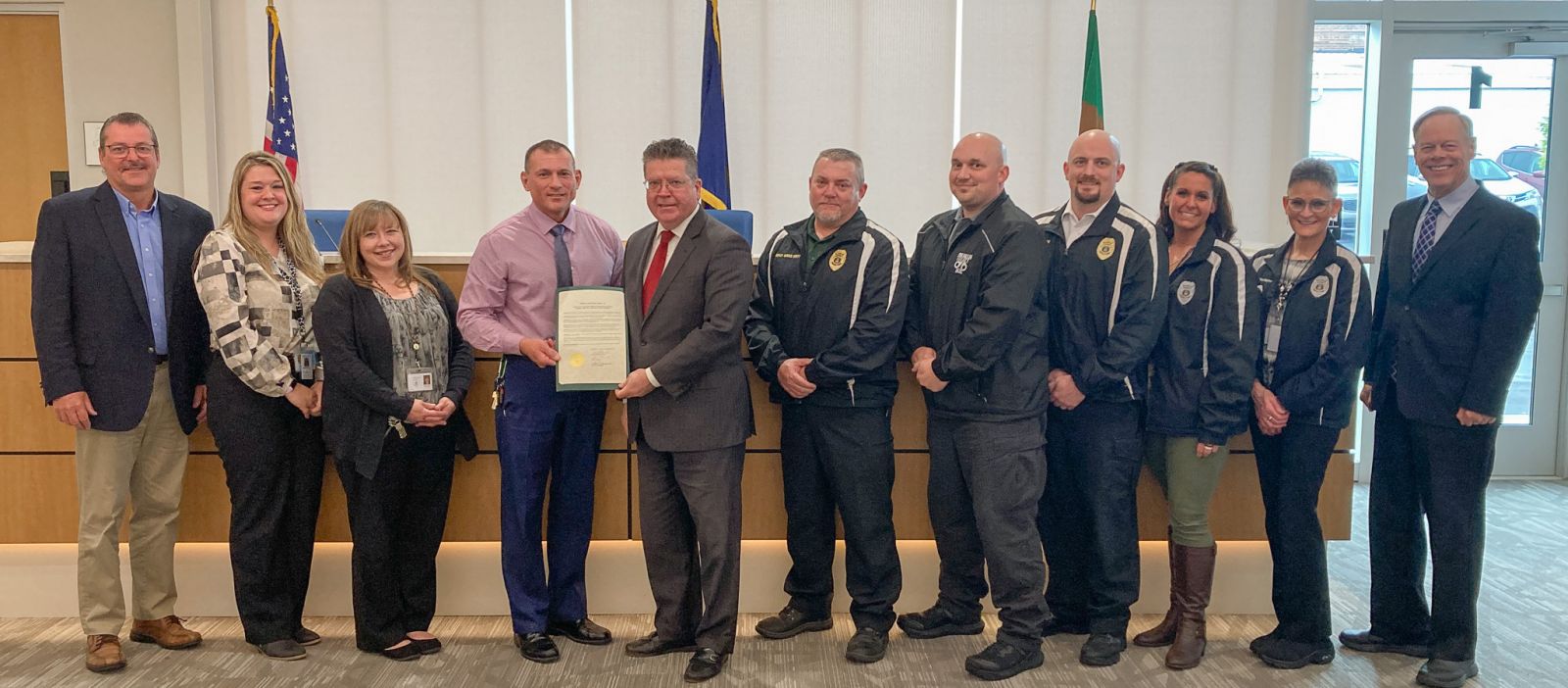 Commissioners Salute Franklin County Correctional Officers, Jail Employees