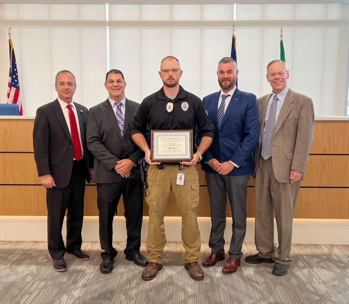 Scott Named Franklin County’s July Employee Of The Month