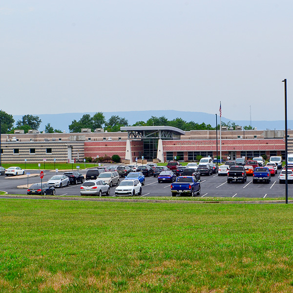 Exterior of the Franklin County Jail