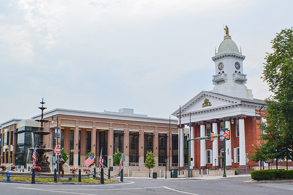 Judicial center and courthouse