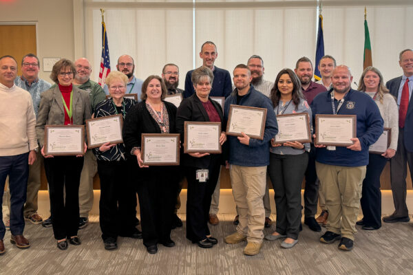 The Franklin County Commissioners celebrated the 15 employees who completed the county's 2024 Leadership Development Program.